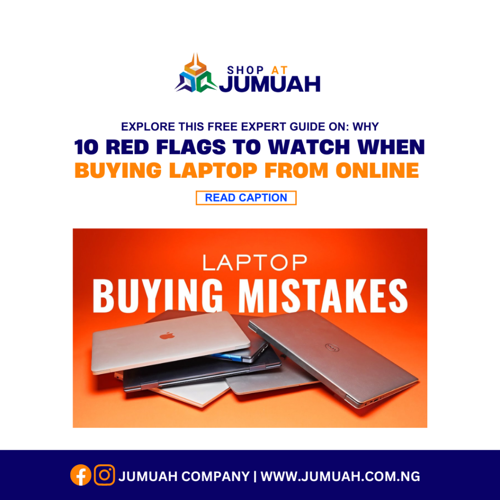 Buying laptops from online vendors