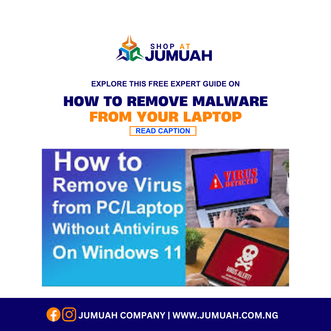 remove malware from your laptop